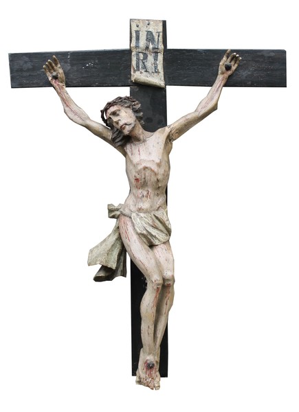 Christ on a Carved wooden cross