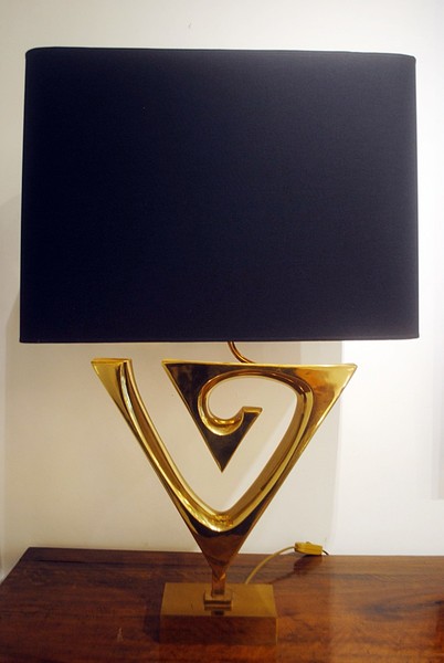 Lamp by Willy Daro, circa 1970
