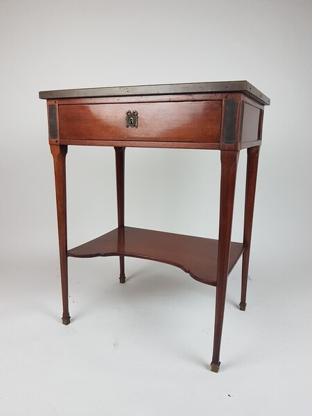 Mahogany Side Table from Mailfert, France early 20th