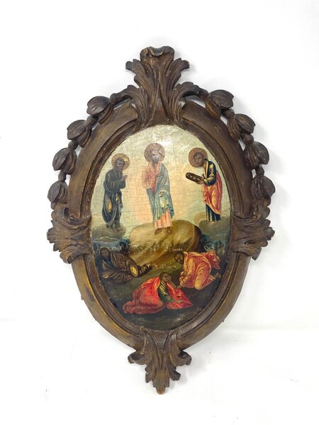 Resurrection of Christ Russian icon 19th century