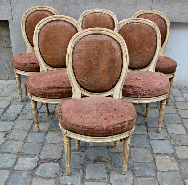 Set of 6 chairs, L XVI