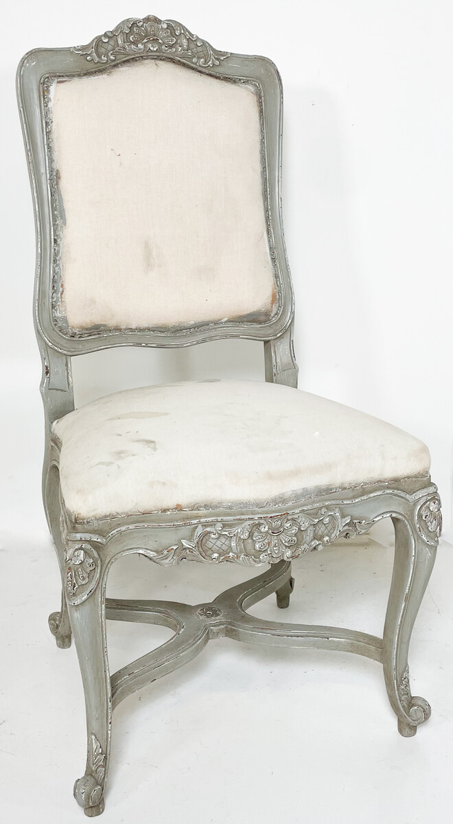 13 Regency Style Chairs, Belgium, 2000s