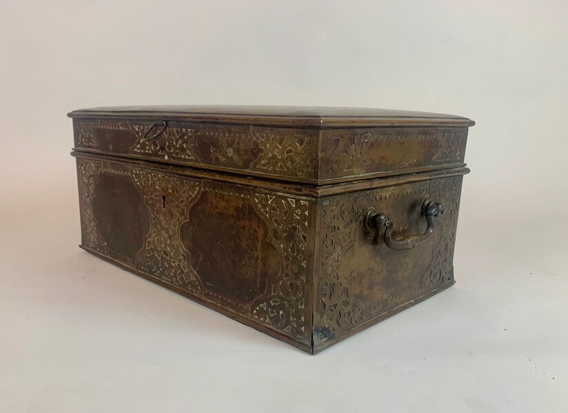 20th Century Indian Metal Chest