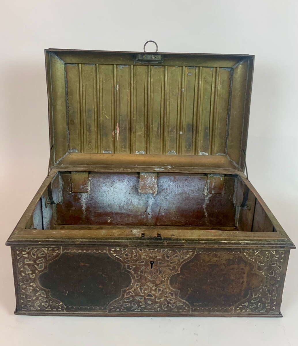 20th Century Indian Metal Chest