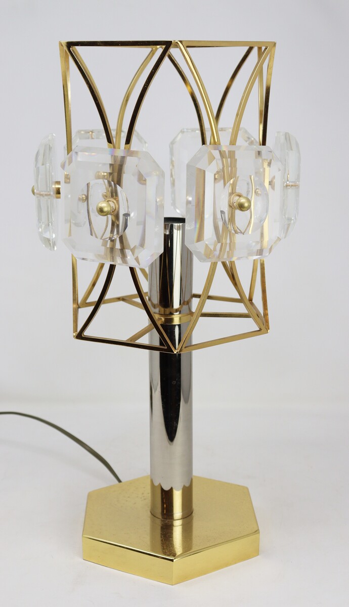 70s design metal lamp