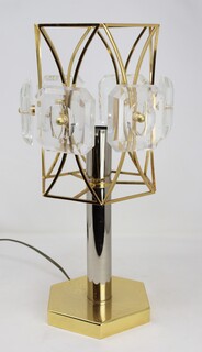 70s design metal lamp