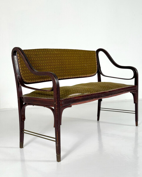 Bentwood Bench by Otto Wagner for J & J KOHN, 1900s