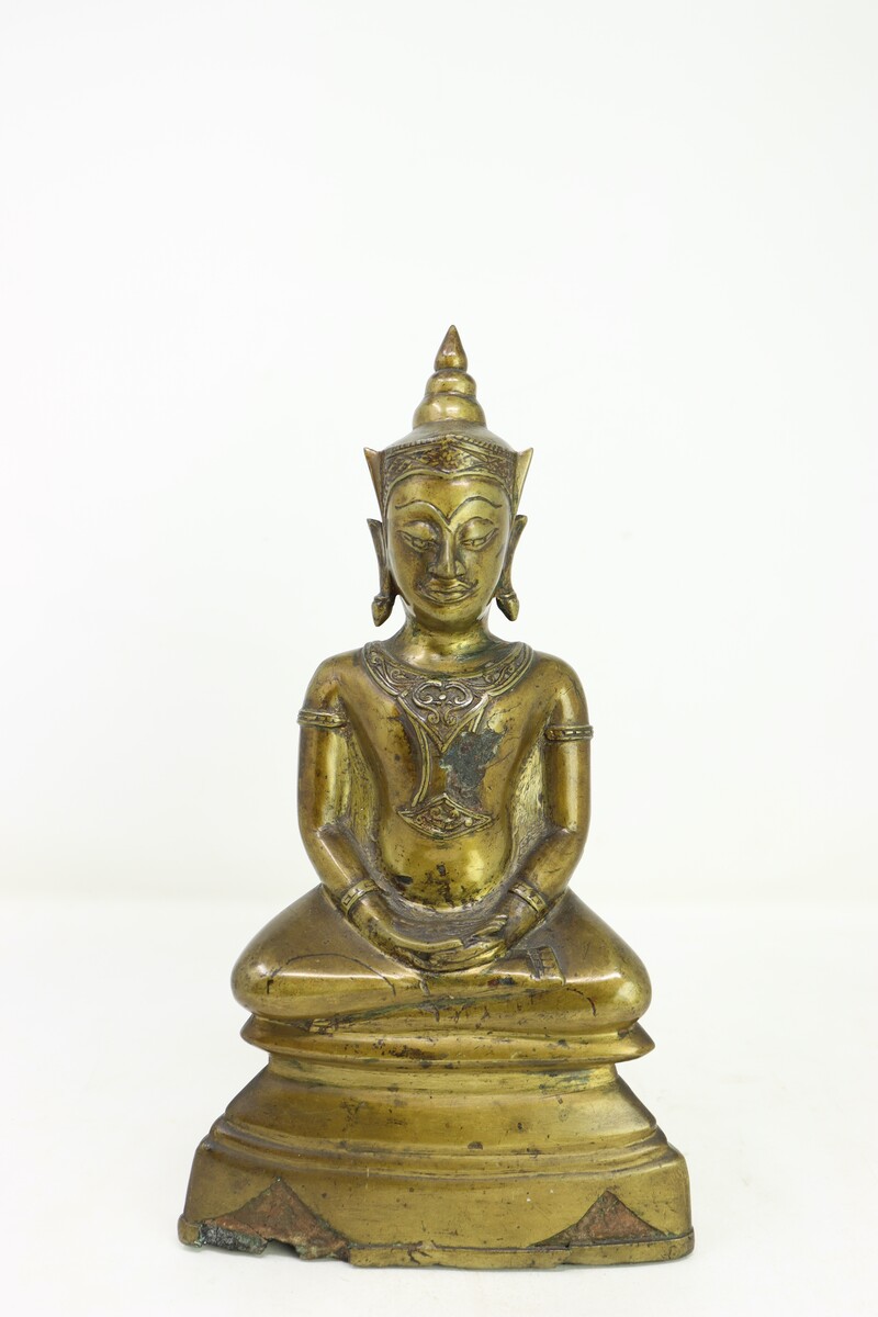 Bronze Buddha, Thailand,18th century.