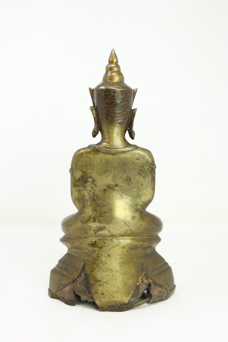 Bronze Buddha, Thailand,18th century.