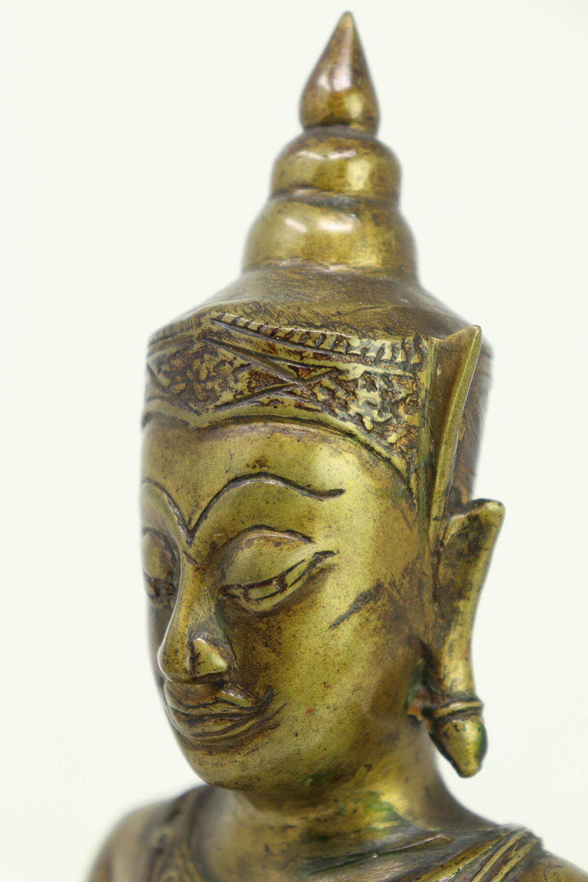 Bronze Buddha, Thailand,18th century.