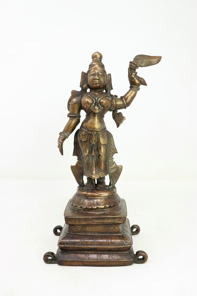 Bronze Shatrughna, India, 19th C.