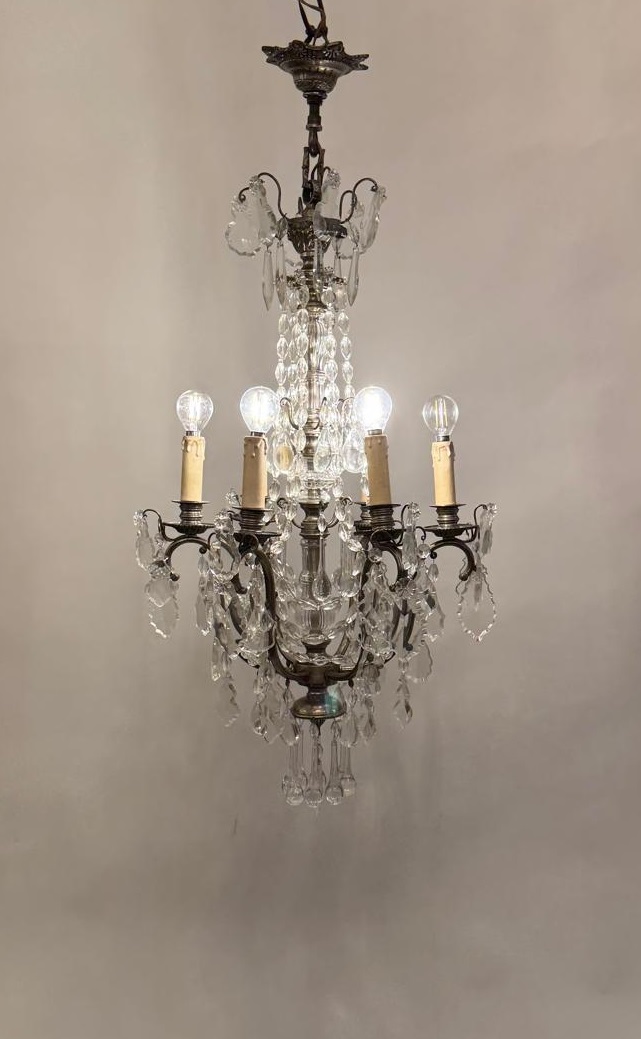 Chandelier With Tassels. 