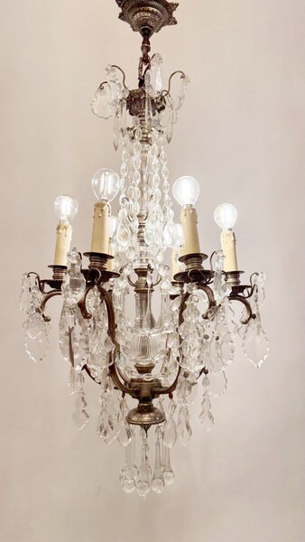 Chandelier With Tassels. 