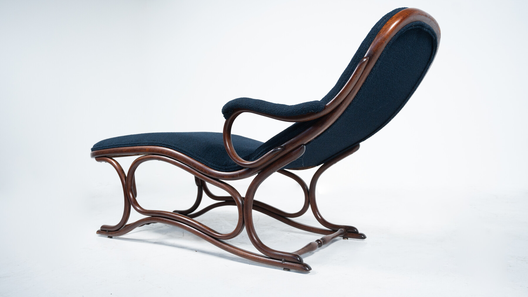 Daybed by Thonet, 1900s - New Upholstery 