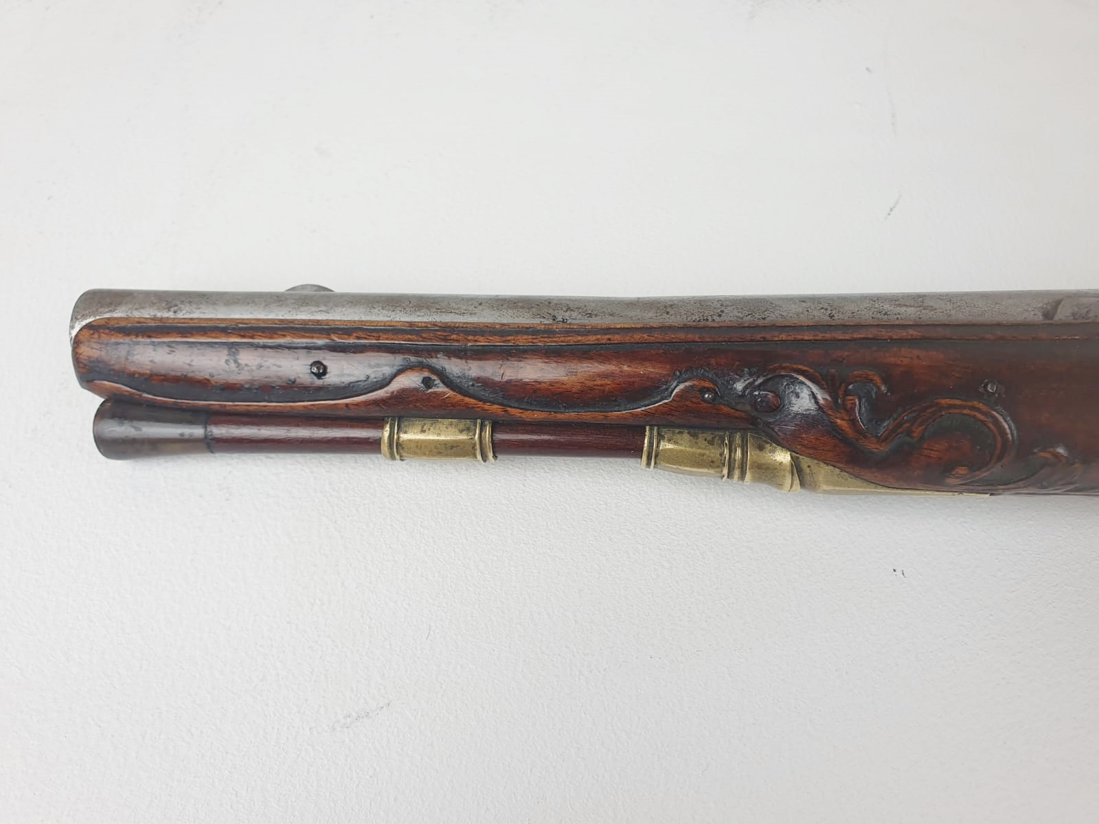 Flintlock pistol, fired around 1825