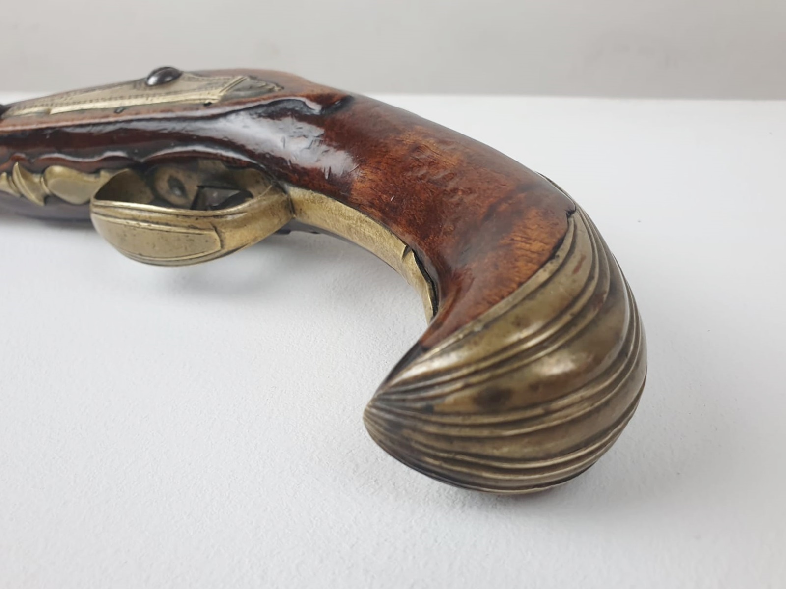 Flintlock pistol, fired around 1825