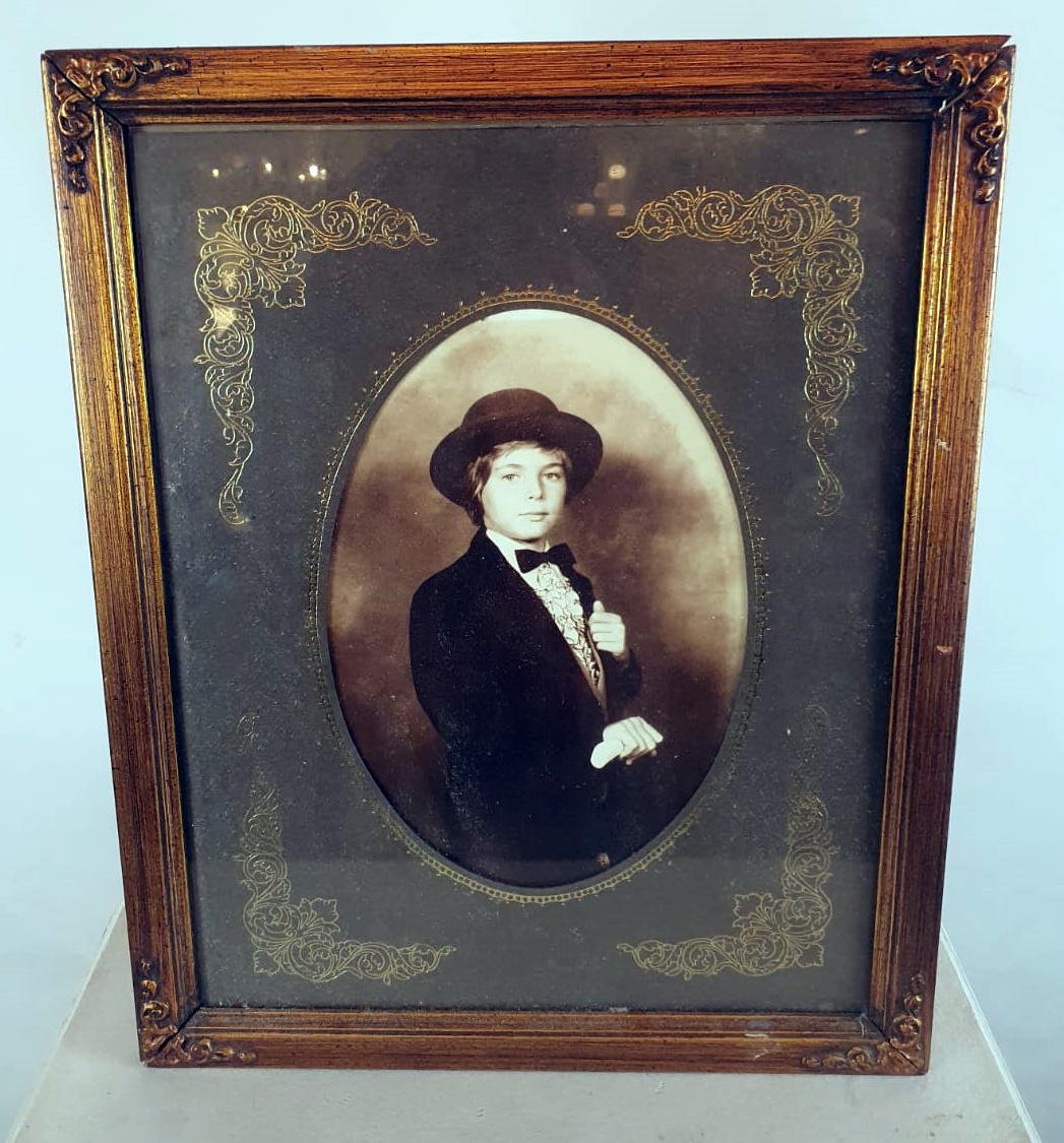 Framed photo, early 20th century