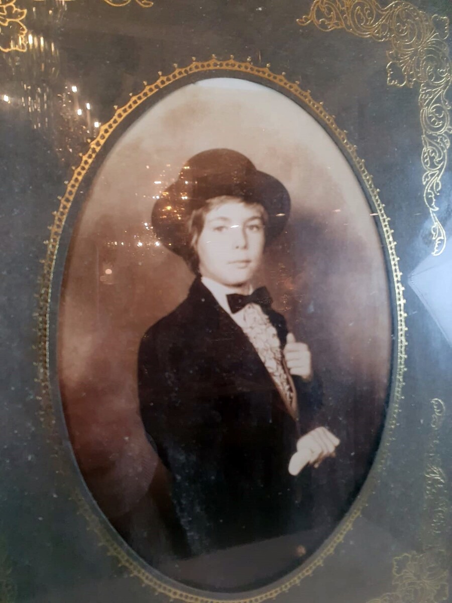 Framed photo, early 20th century