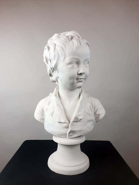 Houdon Ja Biscuit Bust Representing 