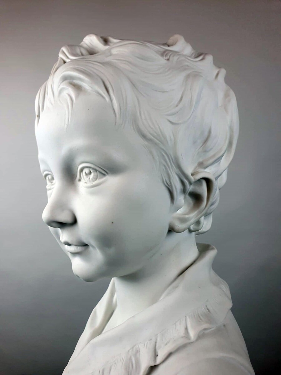 Houdon Ja Biscuit Bust Representing 