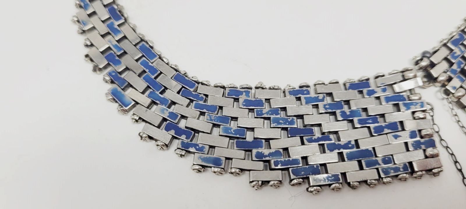 Jacob Bengel necklace in painted chrome