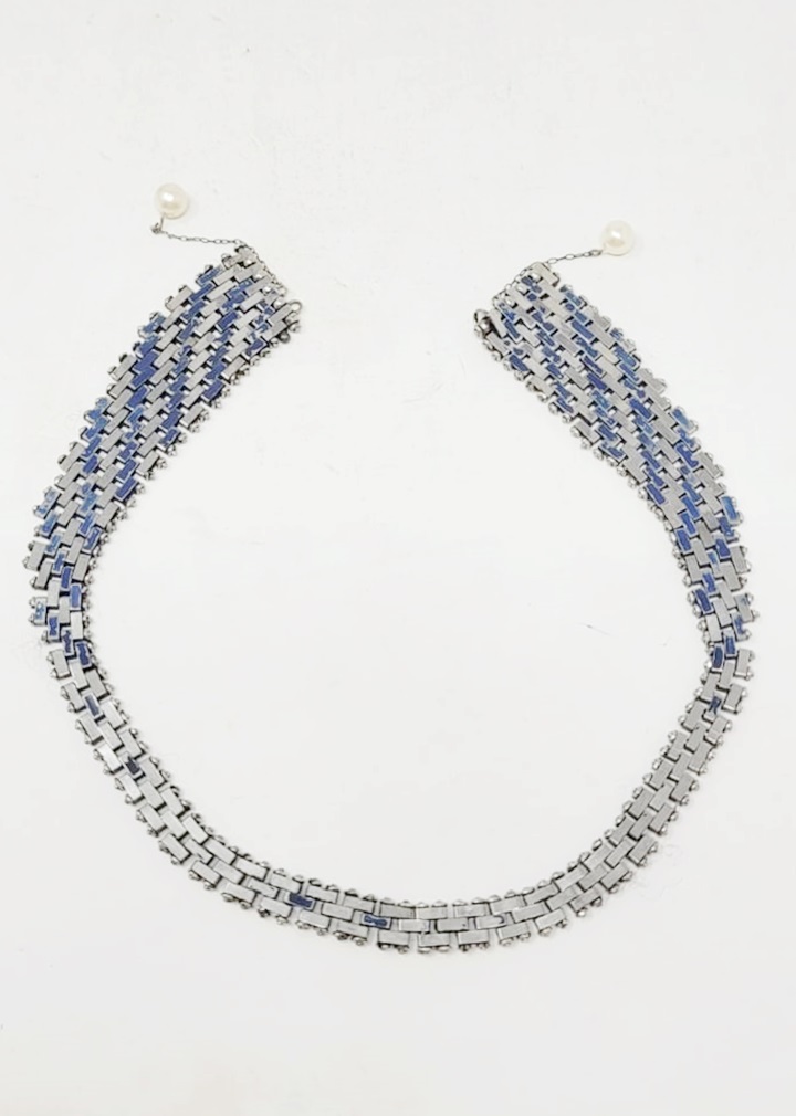 Jacob Bengel necklace in painted chrome