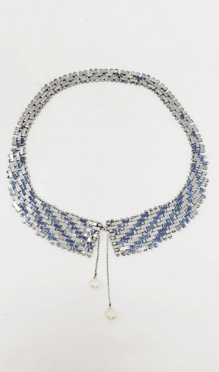 Jacob Bengel necklace in painted chrome