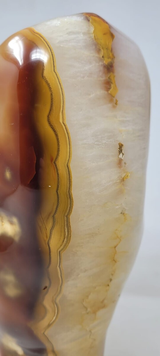 Large brown and beige Agate