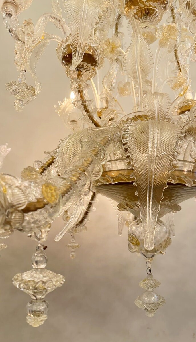 Large Murano Chandelier, Rezzonico.