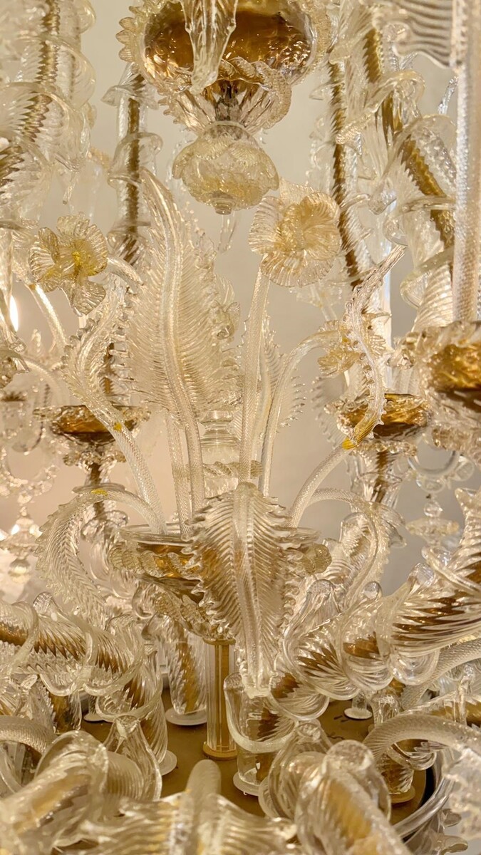 Large Murano Chandelier, Rezzonico.