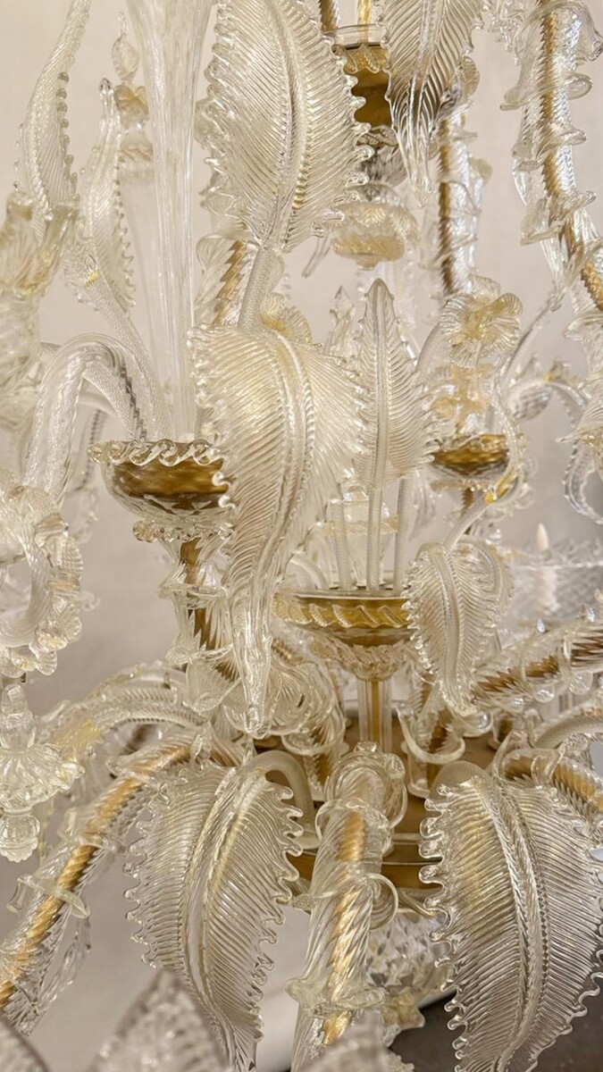 Large Murano Chandelier, Rezzonico.