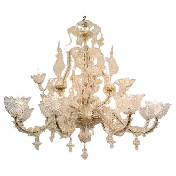 Large Murano Chandelier, Rezzonico.