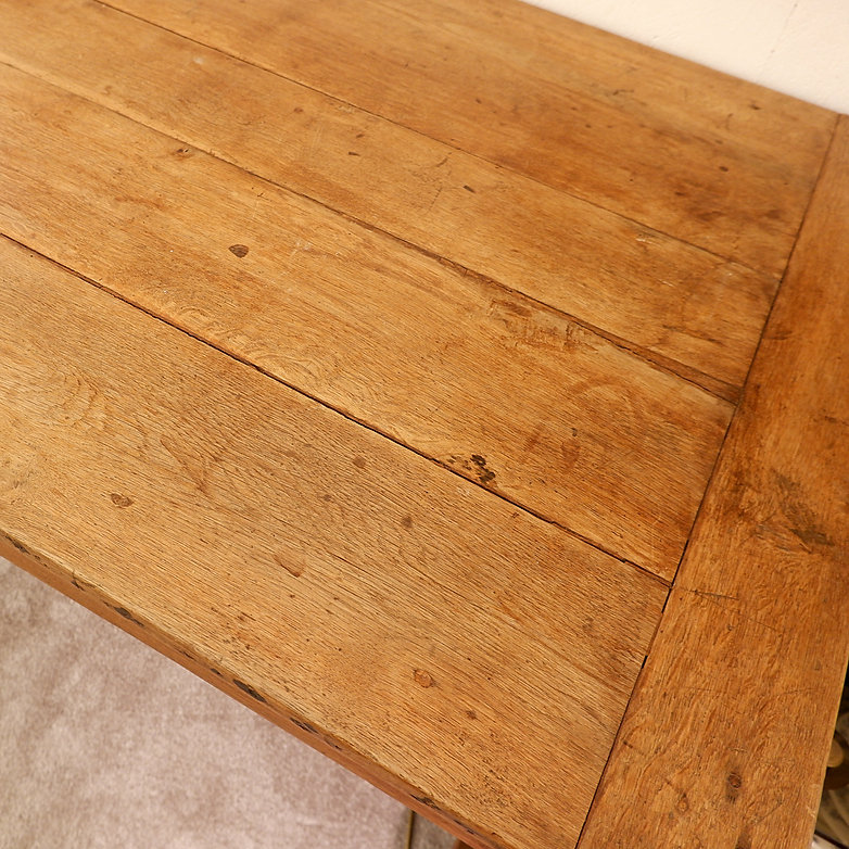 Large Oak Table, 19th Century