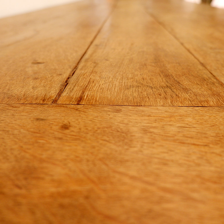 Large Oak Table, 19th Century