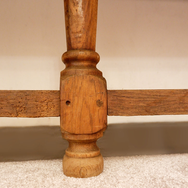 Large Oak Table, 19th Century