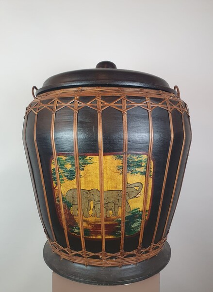 Large rice basket, Asia 20th