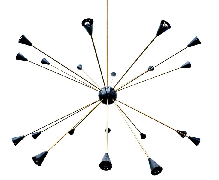 Large Sputnik chandelier