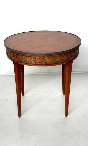 Louis XVI-style side table, 19th century