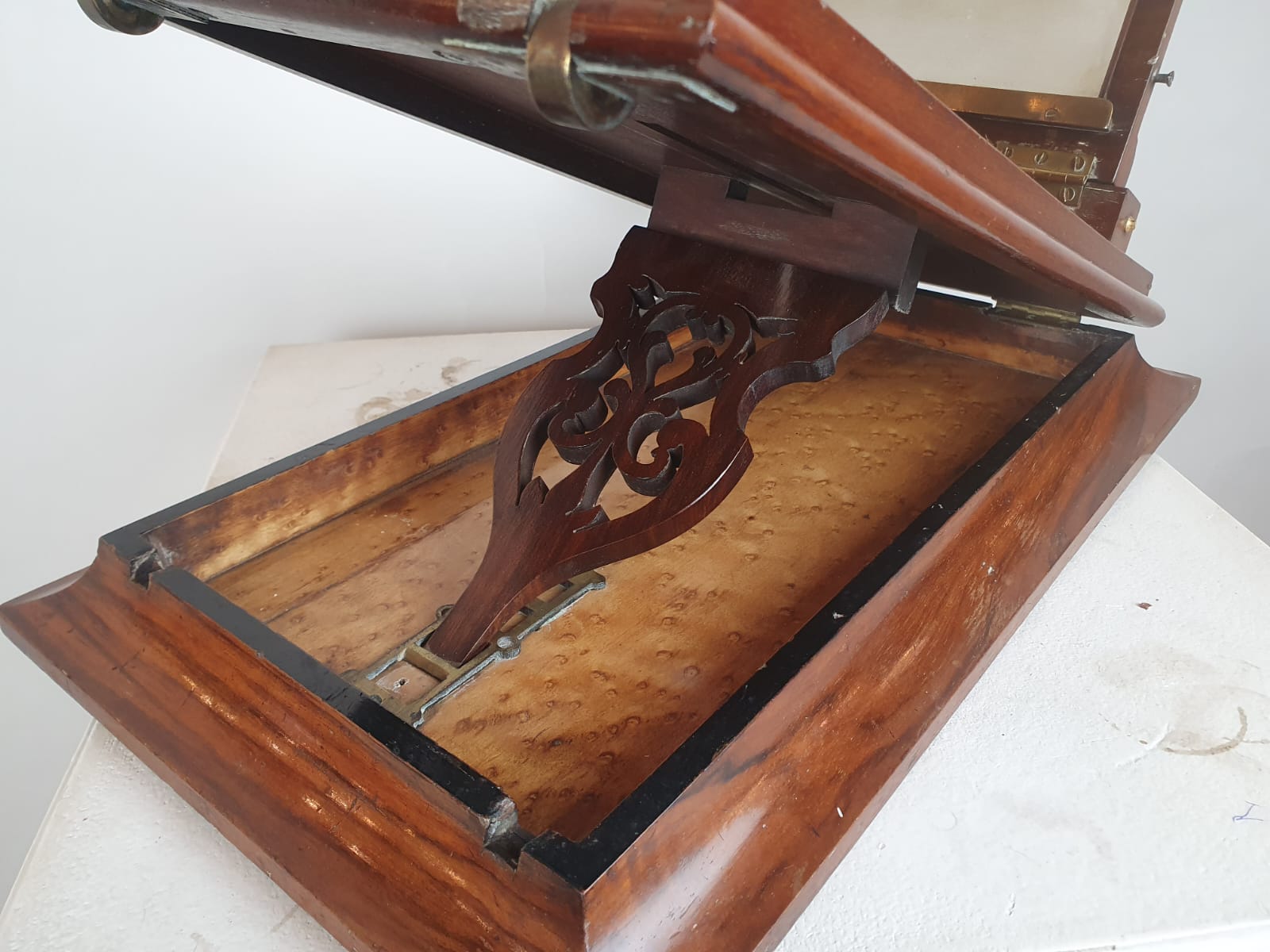 Mahogany stereoscope, 19th