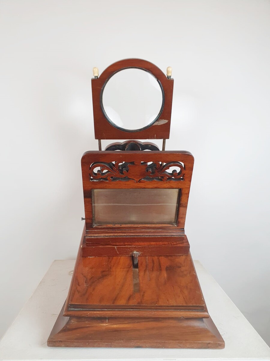 Mahogany stereoscope, 19th