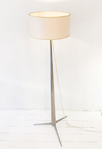  Mid-century metal floor lamp by Emiel Veranneman - Belgium 1958