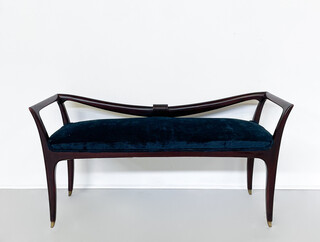 Mid-Century Modern Bench by Emilio Lancia, Italy, 1930s