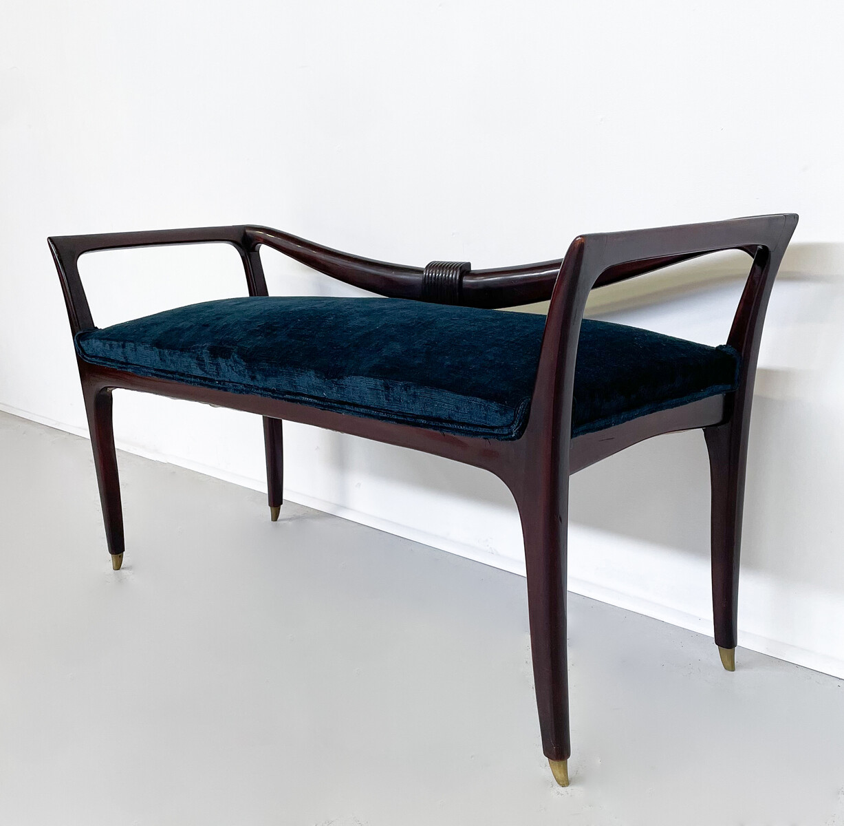 Mid-Century Modern Bench by Emilio Lancia, Italy, 1930s