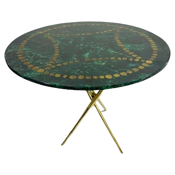 Mid-Century Small Dining Table by Piero Fornasetti, Italy