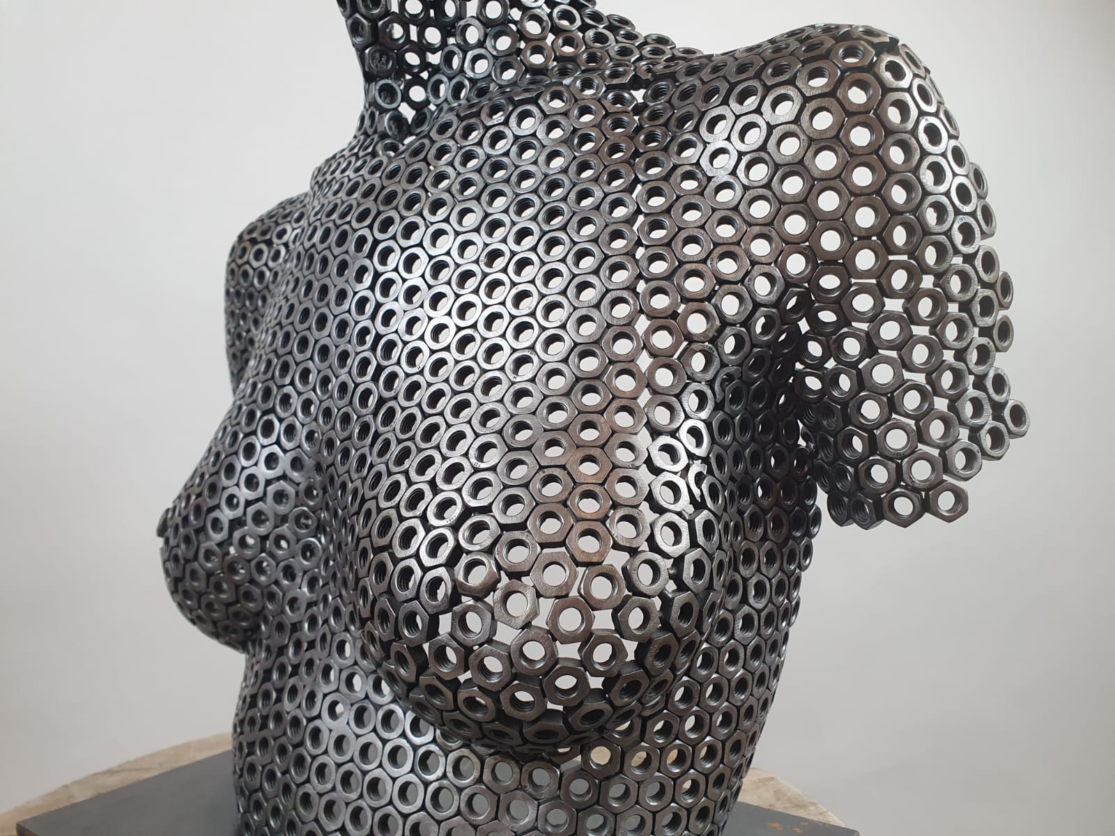 MORANDINI Rudy, welded nut sculpture 