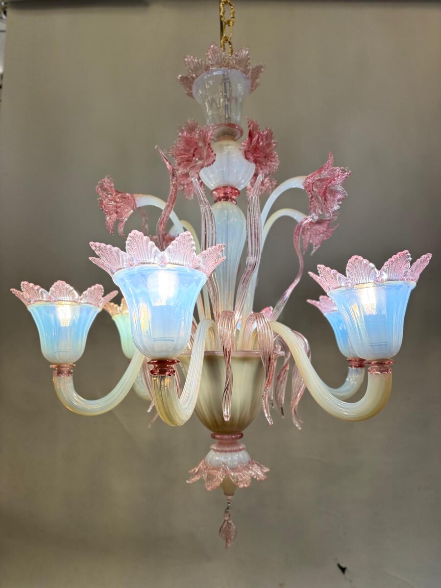 Murano 6-light chandelier