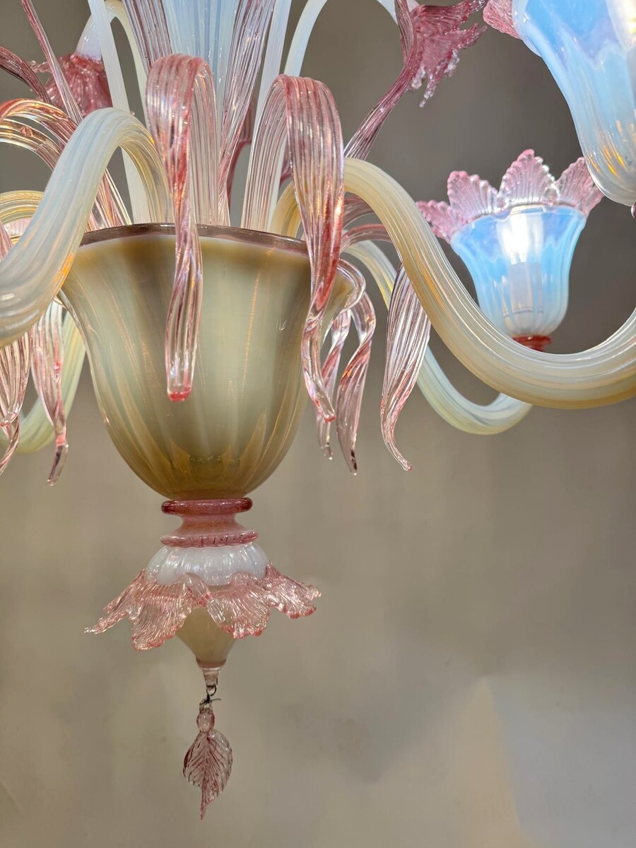 Murano 6-light chandelier