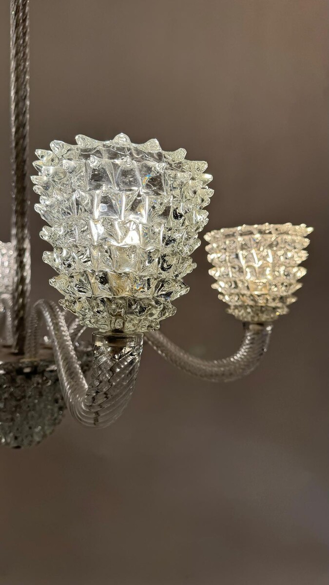 Murano glass chandelier - Barovier - circa 1950