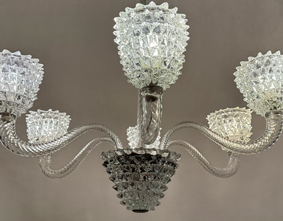 Murano glass chandelier - Barovier - circa 1950