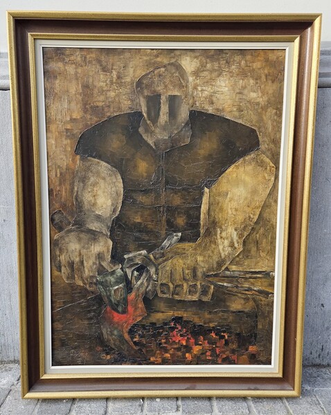 Oil on canvas 